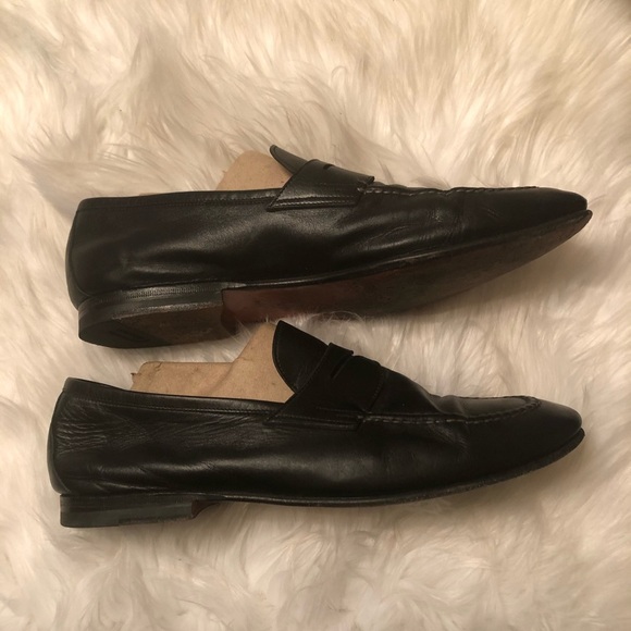 Santoni Goodyear Nubuck Penny Loafers Men’s 8.5 main image 8